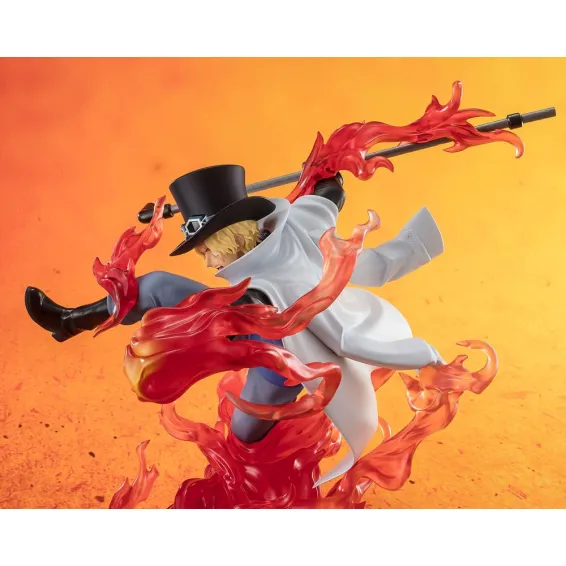 One Piece - Figuarts Zero - Sabo Fire Fist Rook Check (Extra Battle) Figure PRE-ORDER Tamashii Nations - 5