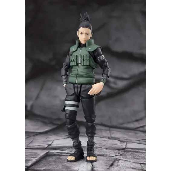 Naruto Shippuden - S.H. Figuarts - Figura Shikamura Nara Brilliant Strategist PREPEDIDO Tamashii Nations - 1