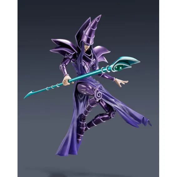 Yu-Gi-Oh! - S.H. MonsterArts - Figura Dark Magician PRÉCOMMANDE Tamashii Nations - 2