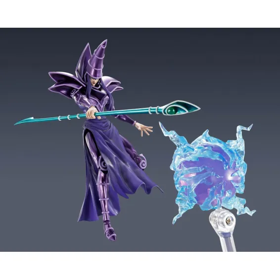 Yu-Gi-Oh! - S.H. MonsterArts - Figura Dark Magician PRÉCOMMANDE Tamashii Nations - 5