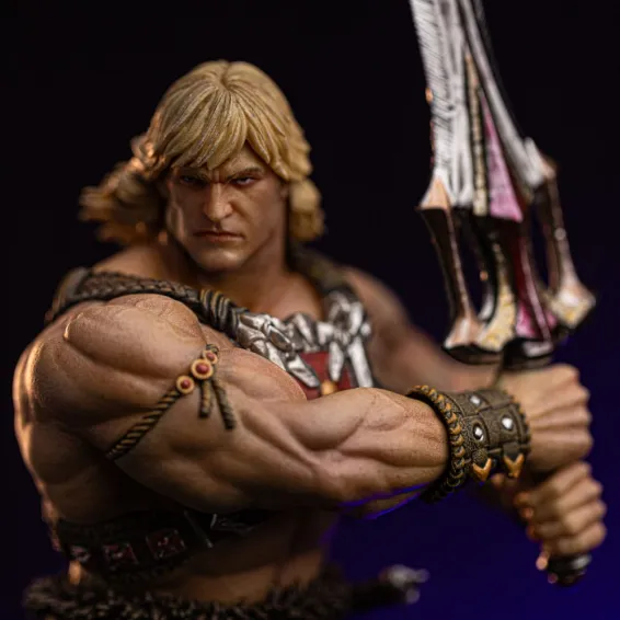 Masters of the Universe - BDS Art Scale 1/10 Deluxe - Figurine He-Man Unleashed PRÉCOMMANDE Iron Studios - 7