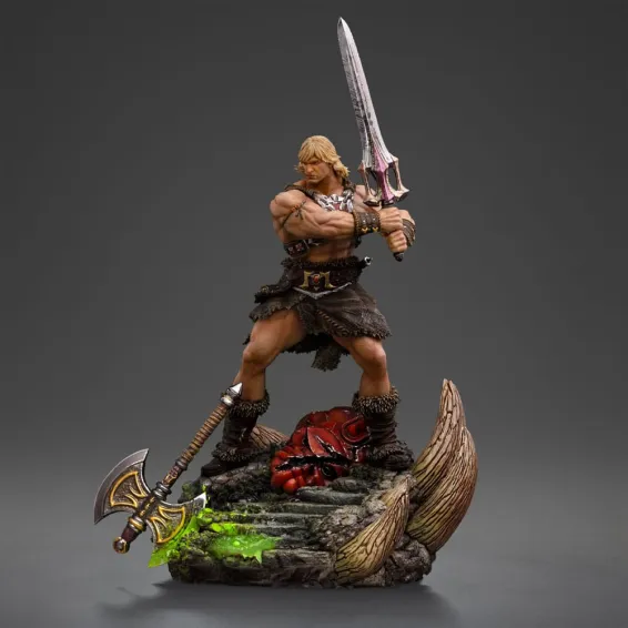 Masters of the Universe - BDS Art Scale 1/10 Deluxe - Figura He-Man Unleashed PREPEDIDO Iron Studios - 2