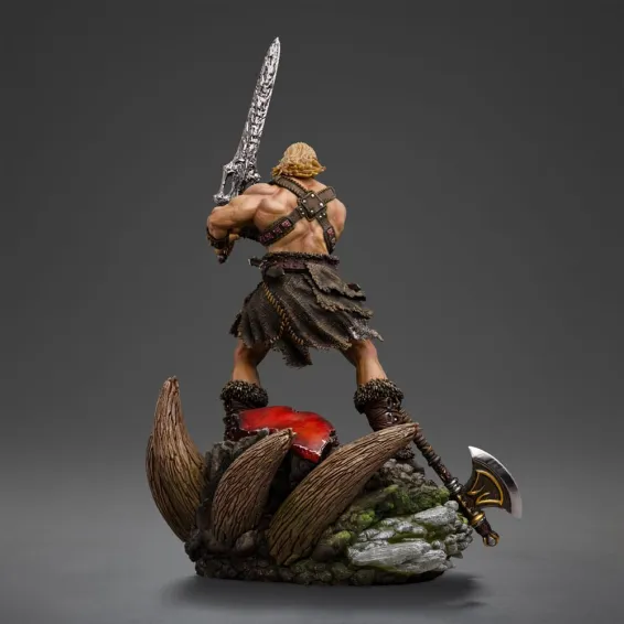 Masters of the Universe - BDS Art Scale 1/10 Deluxe - Figura He-Man Unleashed PREPEDIDO Iron Studios - 4