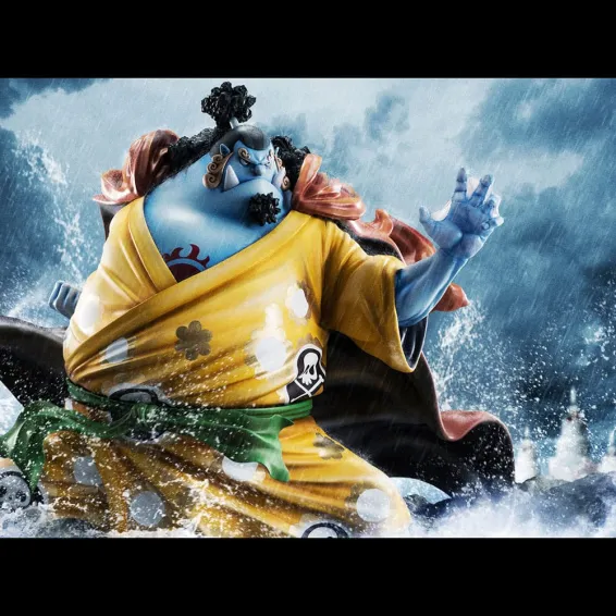 One Piece - Portrait of Pirates SA-MAXIMUM - Figurine Knight of the Sea Jinbe PRÉCOMMANDE Megahouse - 5