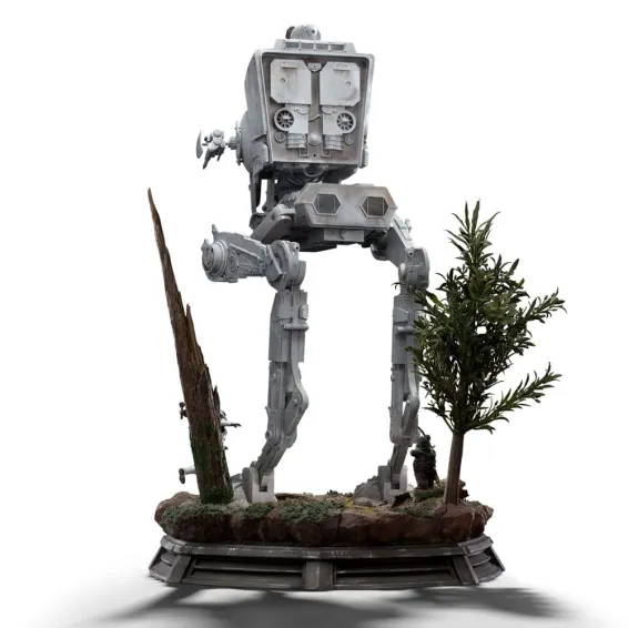 Star Wars - Demi Art Scale 1/20 - Figura AT-ST and Chewbacca PREPEDIDO Iron Studios - 16