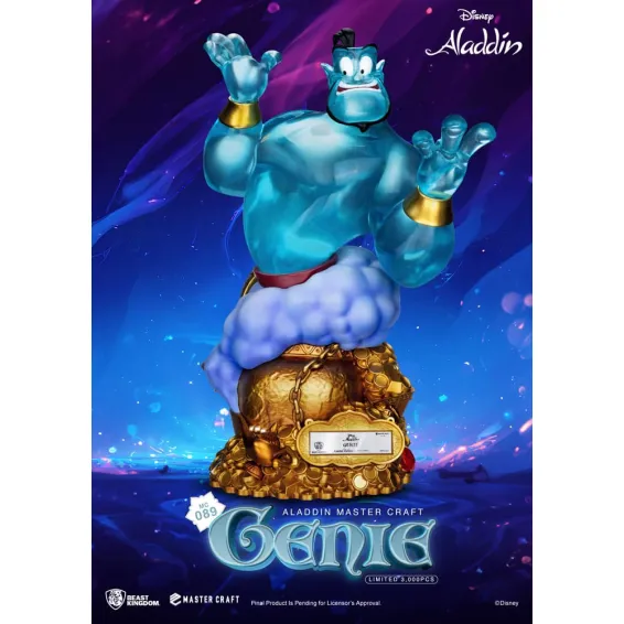 Disney Aladdin - Master Craft - Figura Genie PREPEDIDO Beast Kingdom - 1