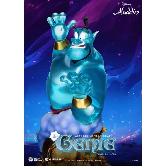 Disney Aladdin - Master Craft - Figurine Genie PRÉCOMMANDE Beast Kingdom - 6