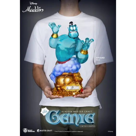 Disney Aladdin - Master Craft - Figura Genie PREPEDIDO Beast Kingdom - 8