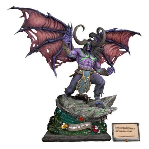 Hearthstone - Figura Illidan Stormrage 1/6 PREPEDIDO Beast Kingdom - 1