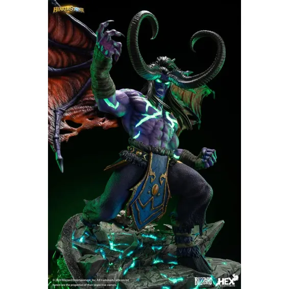 Hearthstone - Figura Illidan Stormrage 1/6 PREPEDIDO Beast Kingdom - 3