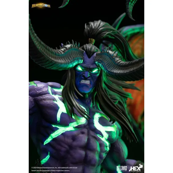 Hearthstone - Figura Illidan Stormrage 1/6 PREPEDIDO Beast Kingdom - 4