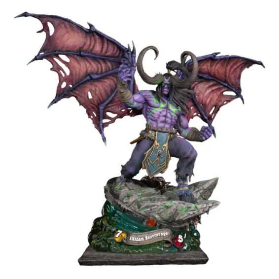 Hearthstone - Figura Illidan Stormrage 1/10 PREPEDIDO Hex Collectibles - 1