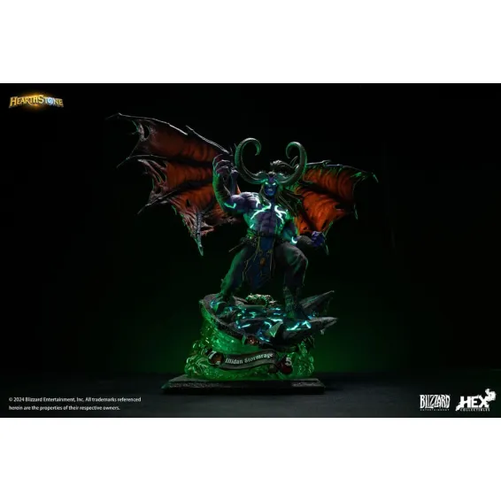 Hearthstone - Figurine Illidan Stormrage 1/10 PRÉCOMMANDE Hex Collectibles - 12