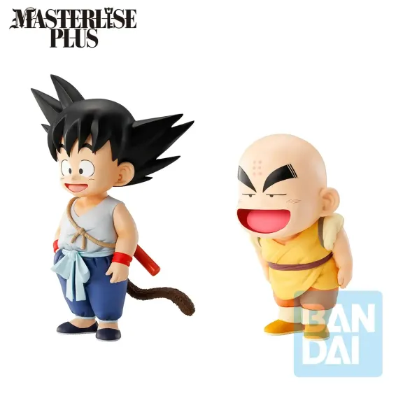 Dragon Ball - Ichibansho Masterlise - Figura Goku & Krillin (Son Goku Training Section) PREPEDIDO Banpresto - 2