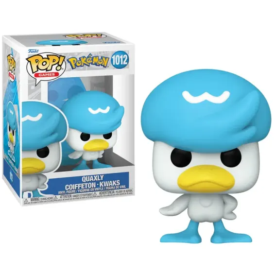 Pokémon - Figura Quaxly 1012 POP! PREPEDIDO Funko - 1