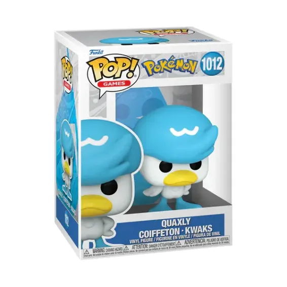 Pokémon - Figura Quaxly 1012 POP! PREPEDIDO Funko - 2