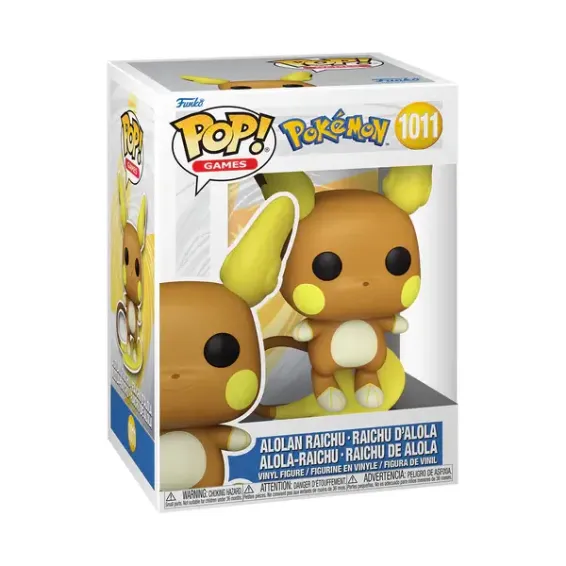 Pokémon - Figurine Raichu d'Alola 1011 POP! PRÉCOMMANDE Funko - 2