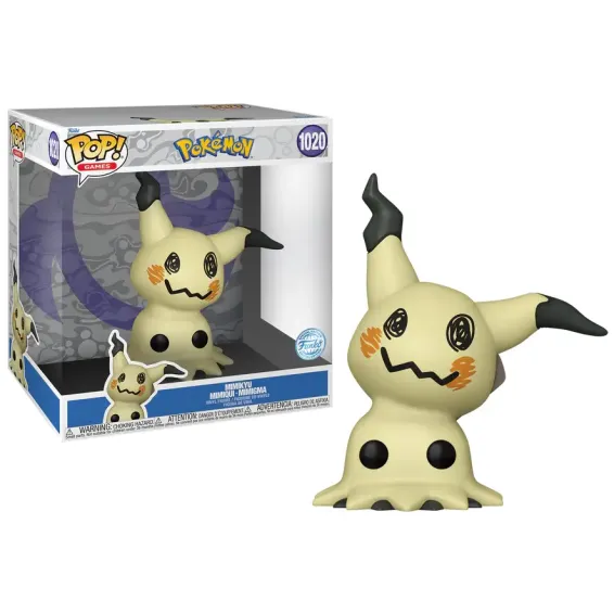 Pokémon - Figura Jumbo Sized Mimikyu 1020 POP! PREPEDIDO Funko - 1