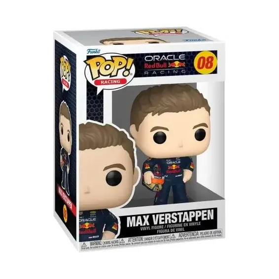 Formula 1 - Figurine Max Verstappen 08 POP! PREPEDIDO Funko - 2