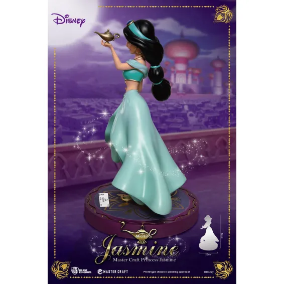 Disney Aladdin - Master Craft - Figura Jasmine PREPEDIDO Beast Kingdom - 5