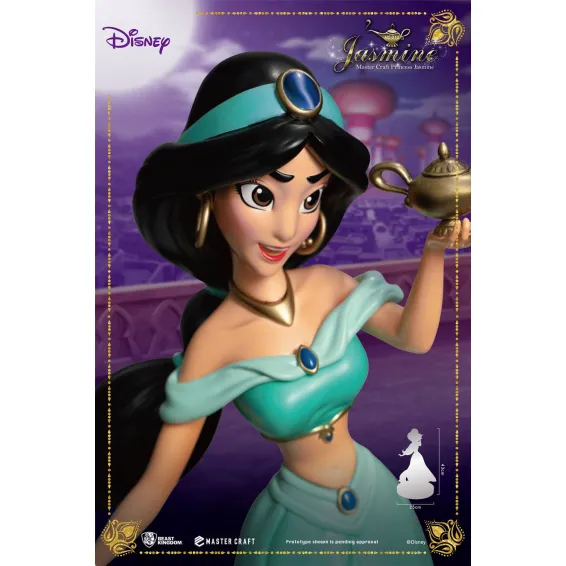 Disney Aladdin - Master Craft - Figura Jasmine PREPEDIDO Beast Kingdom - 6