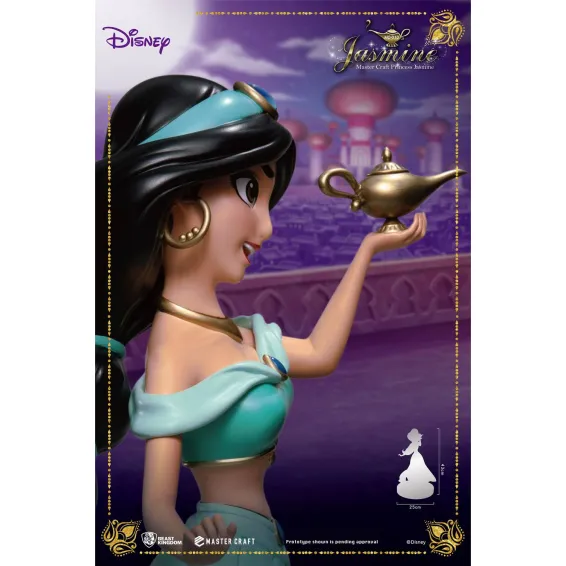 Disney Aladdin - Master Craft - Figura Jasmine PREPEDIDO Beast Kingdom - 8