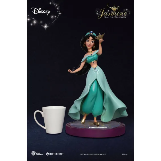 Disney Aladdin - Master Craft - Figura Jasmine PREPEDIDO Beast Kingdom - 10