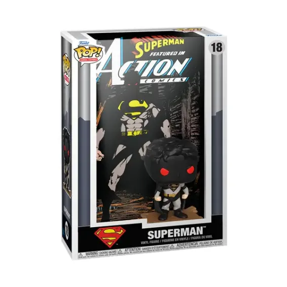 DC Comics - Comic Covers - Figura Superman 18 POP! PREPEDIDO Funko - 2