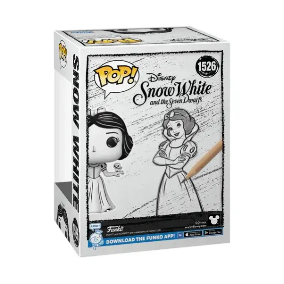 Disney Snow White - Figurine Snow White (Sketch) 1526 POP! PRÉCOMMANDE Funko - 4