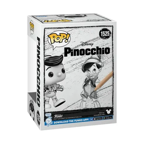 Disney Pinocchio - Figura Pinocchio (Sktech) 1525 POP! PREPEDIDO Funko - 4