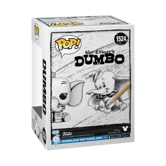 Disney Dumbo - Figurine Dumbo (Sktech) 1524 POP! PRÉCOMMANDE Funko - 4