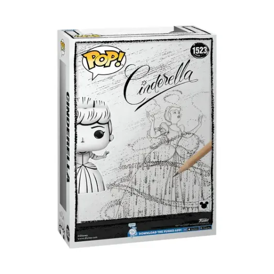 Disney Cinderella - Figura Cinderella (Sktech) 1523 POP! PREPEDIDO Funko - 4