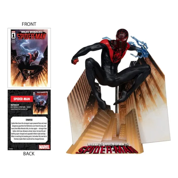 Marvel - Figura Spider-Man (Miles Morales: Spider-Man 1) PREPEDIDO McFarlane Toys - 1