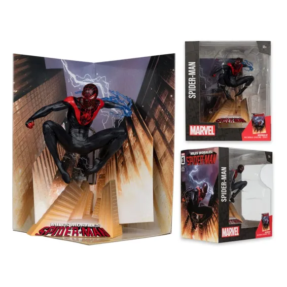 Marvel - Figura Spider-Man (Miles Morales: Spider-Man 1) PREPEDIDO McFarlane Toys - 4