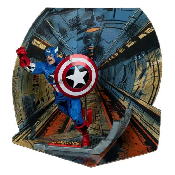 Marvel - Figura Captain America (Captain America 100) PREPEDIDO McFarlane Toys - 1