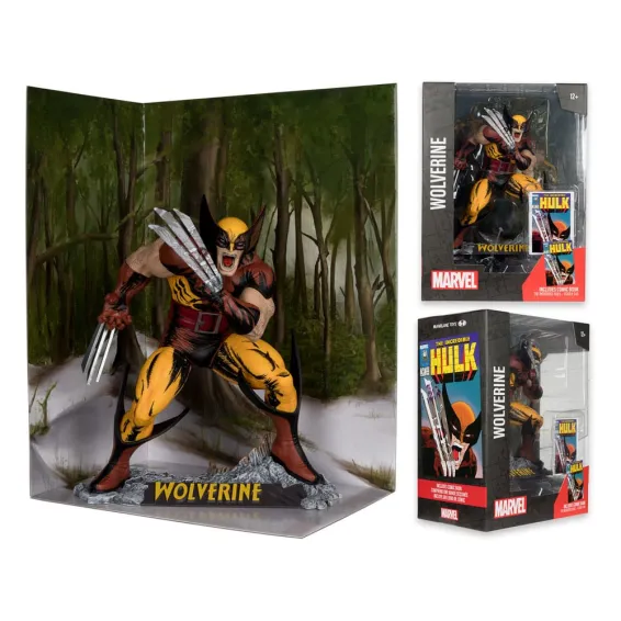 Marvel - Figura Wolverine (The Incredible Hulk 340) PREPEDIDO McFarlane Toys - 5