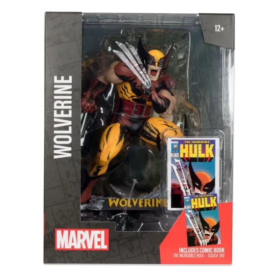 Marvel - Figura Wolverine (The Incredible Hulk 340) PREPEDIDO McFarlane Toys - 8