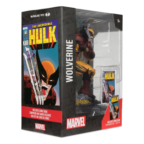 Marvel - Figura Wolverine (The Incredible Hulk 340) PREPEDIDO McFarlane Toys - 9