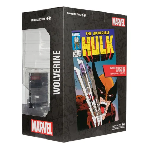 Marvel - Figura Wolverine (The Incredible Hulk 340) PREPEDIDO McFarlane Toys - 10