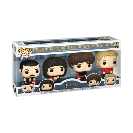 Queen - Figurine Freddie Mercury / Brian May / John Deacon / Roger Taylor POP! PRÉCOMMANDE Funko - 2