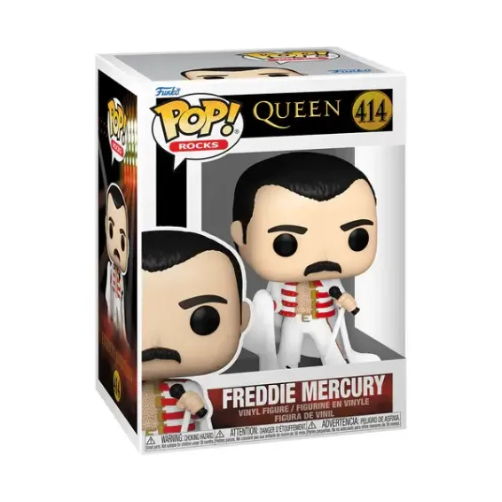 Queen - Figura Freddie Mercury 414 POP! PREPEDIDO Funko - 2