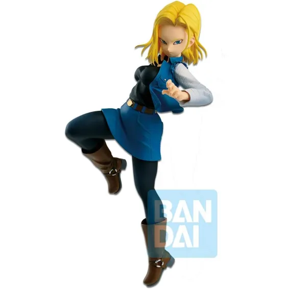 Dragon Ball Super - Figurine The Android Battle With Dragon Ball Fighter Z Android 18 Banpresto - 1