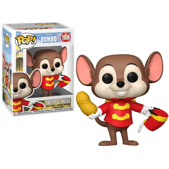 Disney Dumbo - Figura Thimothy Q. Mouse 1536 POP! PREPEDIDO Funko - 2