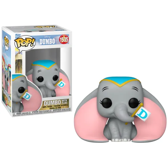 Disney Dumbo - Figura Dumbo with Flag 1535 POP! PREPEDIDO Funko - 2