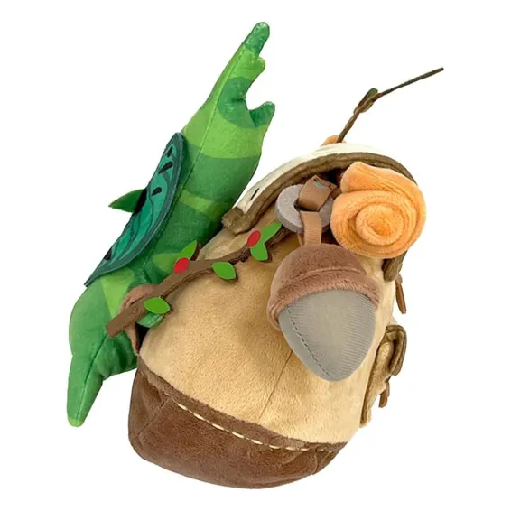 The Legend of Zelda: Tears of the Kingdom - Stuffed toy Korok with Backpack Brown PRE-ORDER Sanei - 3