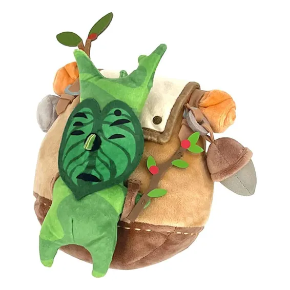 The Legend of Zelda: Tears of the Kingdom - Stuffed toy Korok with Backpack Brown PRE-ORDER Sanei - 4