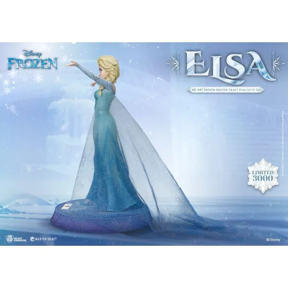 Disney La Reine des Neiges - Master Craft - Figurine Elsa Let It Go PRÉCOMMANDE Beast Kingdom - 3