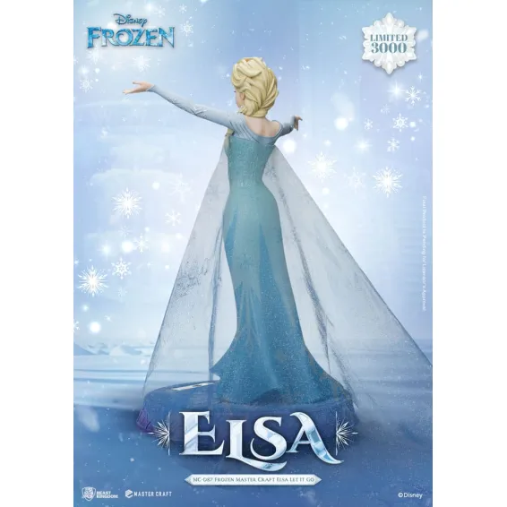 Disney Frozen: El reino del hielo - Master Craft - Figura Elsa Let It Go PREPEDIDO Beast Kingdom - 5