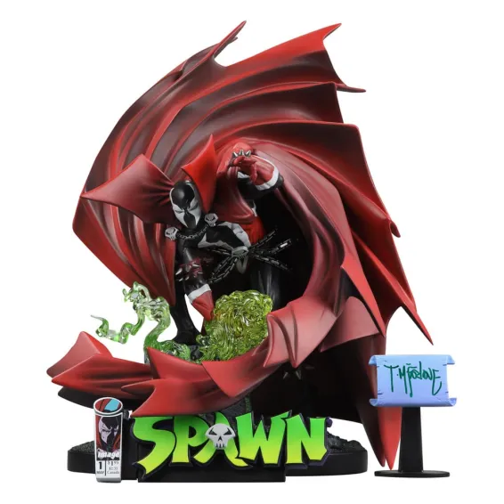 Spawn - Figura Spawn 1 (Black White & Red All Over) PREPEDIDO McFarlane Toys - 1