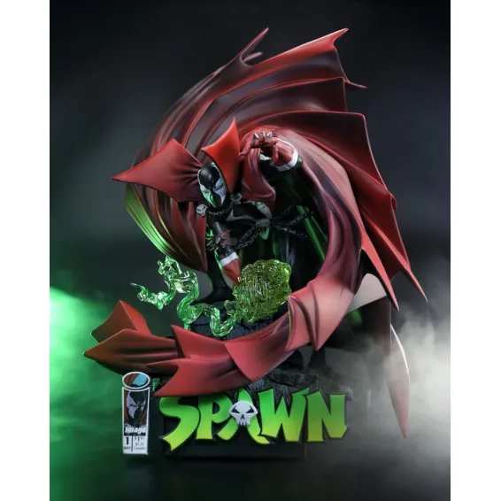 Spawn - Spawn 1 (Black White & Red All Over) Figure PRE-ORDER McFarlane Toys - 6